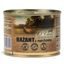 O’CANIS Pheasant with carrot Mono - drėgnas ėdalas šunims - 200g
