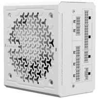 Corsair RMe White Series (3rd Gen), RM1000e ThermalPredect White Platinum Power Supply, modular, ATX 3.1, PCIe 5.1 - 1000 Watt, white