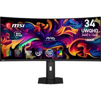 86,4 cm (34) 3440 x 1440 Pixel MSI 9S6-3DE39T-003 21:9 UltraWide Quad HD OLED 0,03 ms 280 Hz HDR DisplayPort HDMI Height VESA (9S6-3DE39T-003)