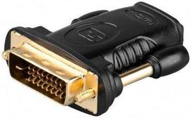 Adapteris Goobay  68931 HDMI /DVI-D adapter, gold-plated