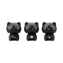 „Lucky the Black Cat“ mini saulės energijos mašinėlė „Pal“