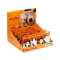 „Wallace & Gromit“ LED raktų pakabukas