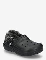 Crocs - Classic Fleece Lined Clog K - Šlepetės ir batai kambariams - Juoda