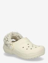 Crocs - Classic Fleece Lined Clog K - Šlepetės ir batai kambariams - Balta