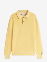 Tommy Hilfiger - Waffle Structure Rugby - Polo marškinėliai ilgomis rankovėmis - Geltona