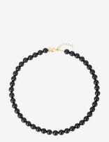 By Jolima - Cecile Pearl Necklace - Perlų vėriniai - Juoda