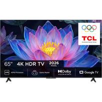 Tcl televizorius 65P6L, 165 cm 4K Ultra HD, QLED, Google TV, 60 Hz, HDMI 2.1, Dolby Audio, HDR10, 2GB RAM, 16GB ROM