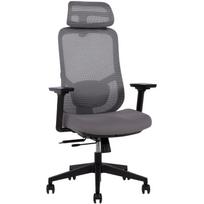 Home4You darbo kėdė ALLY 14554, 120kg, 46-56cm, 3D porankiai, galvos atrama, juosmens atrama, poliesterio tinklelis