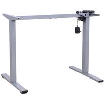 Home4You stalo koja ERGO FIT 18718, 1 variklis, 71,5-116cm, 80kg, 15mm/s, 90,9-145,8cm, <50dB, 100-240V, sidabrinė pilka