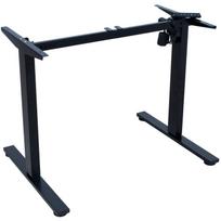 Home4You stalo koja ERGO FIT 18716, 1 variklis, 71,5-116cm, 90,9-145,8cm, 80kg, 15mm/s, <50dB, 100-240V, juoda, 6 mygtukų skydelis