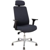 Home4You darbo kėdė SANTO 18420, 110kg, 64cm, 49cm, sinchroninis mechanizmas, 3D porankiai, galvos atrama, ergonomiška
