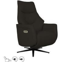 Home4You poilsio kėdė su atlošu DAYANA 56216, 360°, 120kg, oda, elektrinis mechanizmas, USB prievadas