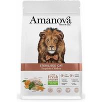 Amanova Sausas maistas katėms DLKAMVKAS0006, 1,5kg, 37% baltymų, 12,5% riebalų, 8% pelenų, 5,75% ląstelienos, vištiena