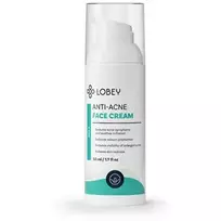 LOBEY Anti-Acne Face Cream – kremas nuo spuogų veidui ir kūnui, 50 ml