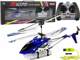 „LeanToys“ skraidantis sraigtasparnis „SYMA S107G R/C“ – nuotoliniu būdu valdomas lėktuvas „LEAN Toys“