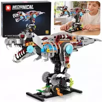 Jokomisiada Technic kaladėlės mechaninio T-Rex dinozauro konstravimui, 730 vnt. ZA6375