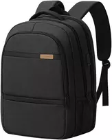 Songmics Nešiojamojo kompiuterio kuprinė 35 L, 17.3 colių kompiuteriui, su USB jungtimi ir 180° atidarymu, juoda