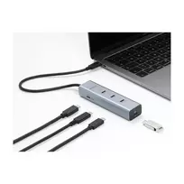 Delock 5 Port USB Type-C™ 10Gbps Hub mit 8K Videoausgang und PD 3.0 100 Watt