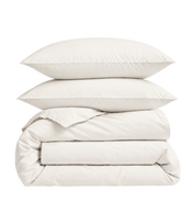 Perkelio patalynės komplektas „Snow White Percale“ (180x200 cm)