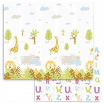 Dvipusis sulankstomas putų kilimėlis vaikams SWEETY FOX 150x180