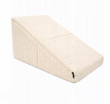 Gyvūnų laipteliai ir pufas 2in1 LAMB BOUCLE, smėlio spalvos