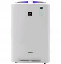 Oro valytuvas su drėkintuvu Sharp KC-A40EUW, HEPA filtras, Plasmacluster, 26 m²