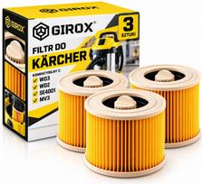 Dulkių siurblio filtrai Karcher WD3, WD2, SE4001, MV3, 3 vnt.