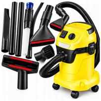 Dulkių siurblio antgalių rinkinys Karcher WD2/WD3/WD4/WD5/WD6, 7 vnt., juodi