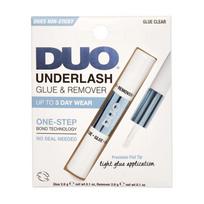 DUO UNDERLASH GLUE & REMOVER blakstienų klijai ir valiklis, 2 x 2,6 g