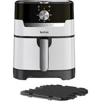 Tefal hot air fryer Easy Fry & Grill Classic (stainless steel/black, 1,550 watts, basket 4.2 liters) EY501A