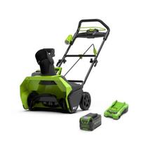 Sniego valytuvas Greenworks GD40STK4