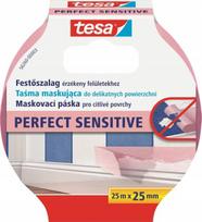 Dažymo juosta Tesa Perfect Sensitive 25 mm x 25 m, skirta jautriems paviršiams