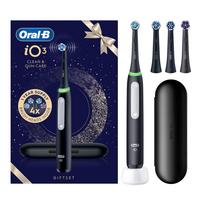 Braun Oral-B iO3, Limited Edition, juodas - Elektrinis dantų šepetėlis