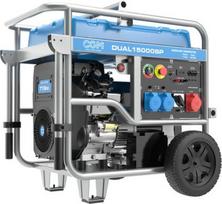 Super Power generator, D version, OHV720 Dual 230V/400V 13.8-15kVA max 11-12kW 40lt 8.2h DUAL15000SP