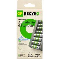 GP E821 lādētājs NiMH AA un AAA uzlādējamām baterijām