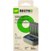 Lādētājs-doku stacija GP M452 NiMH Micro AAA, Mignon AA uzlādējamām baterijām