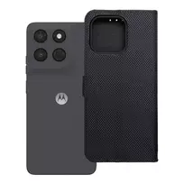 OEM Flip case for Motorola G37 4Card RFID anti-theft tech fabric black