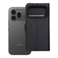 OEM Flip case for Honor 600 PRO 4Card RFID anti-theft tech fabric black