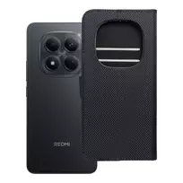 OEM Flip case for Xiaomi Redmi NOTE 15 PRO 4G 4Card RFID anti-theft tech fabric black