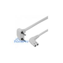 Deltaco Power cable CEE 7 / 16 - C7 angled 1.5m white