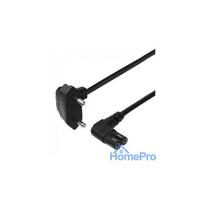Deltaco Power cable CEE 7 / 16 - C7 angled 3m black