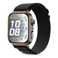 Laikrodžio Dirželis - Tech-Protect Nylon Pro Skirtas Huawei Watch Fit 3 / 4 / 4 Pro / 5 / 5 Pro, Juodas