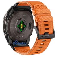 Laikrodžio Apyrankė - Tech-Protect Nylon Classic Garmin Fenix 47 mm Oranžinė