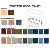 Vonios cokolis Sanycces Oasis 170x80 voniai