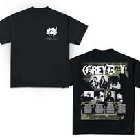 Greyday 2025 Tour Graphic Tee Unisex Short Sleeve Shirt (2-sided) S-5XL 140 gray