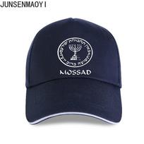 Israeli Army Mossad (Jewish CIA) black sweat proof polyester top Baseball cap Unisex Women Unisex Snapback Hats Trucker SunHats Adjustable blue