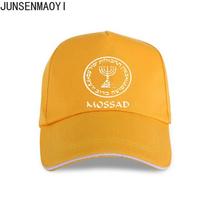 Israeli Army Mossad (Jewish CIA) black sweat proof polyester top Baseball cap Unisex Women Unisex Snapback Hats Trucker SunHats Adjustable orange