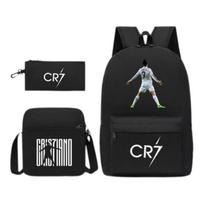 Cr7 kuprinės rinkinys Kvėpuojanti vandeniui atspari Oksfordo audinio mokyklinė kuprinė vaikams Style L