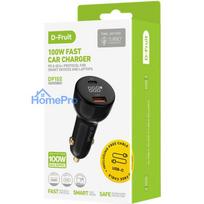 Car Charger - D-Fruit DF152 100W USB-C With Cable