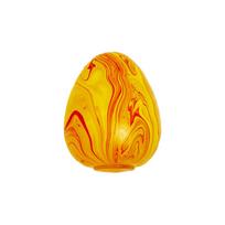 Marble Egg Squishy Stress Ball: Soft Slow-Rise Fidget Toy with Colorful Swirl Patterns, Squeeze & Stretch for Relaxation 1pcs oranžinė